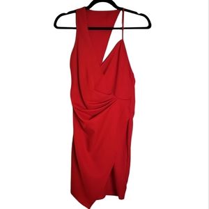by the way. Asymmetrical cocktail dress